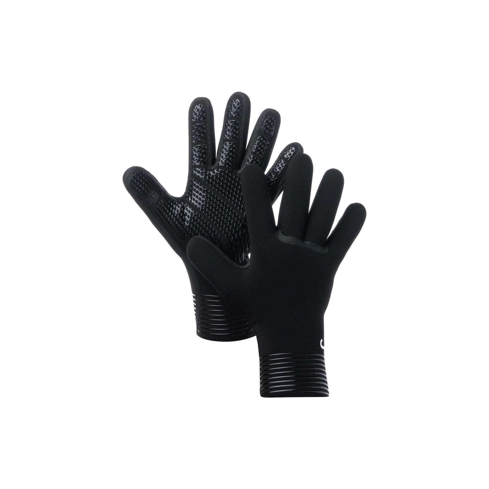 Cskins - Gants Neoprene C-skins Wired+ 5mm - Combinaison De Surf - Noir - Petit - Decathlon