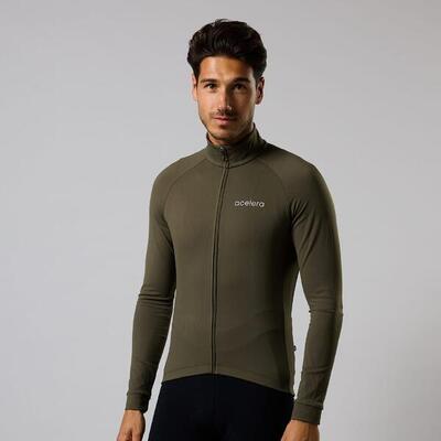 Essential Maglia ciclismo termica uomo manica lunga Inverno
