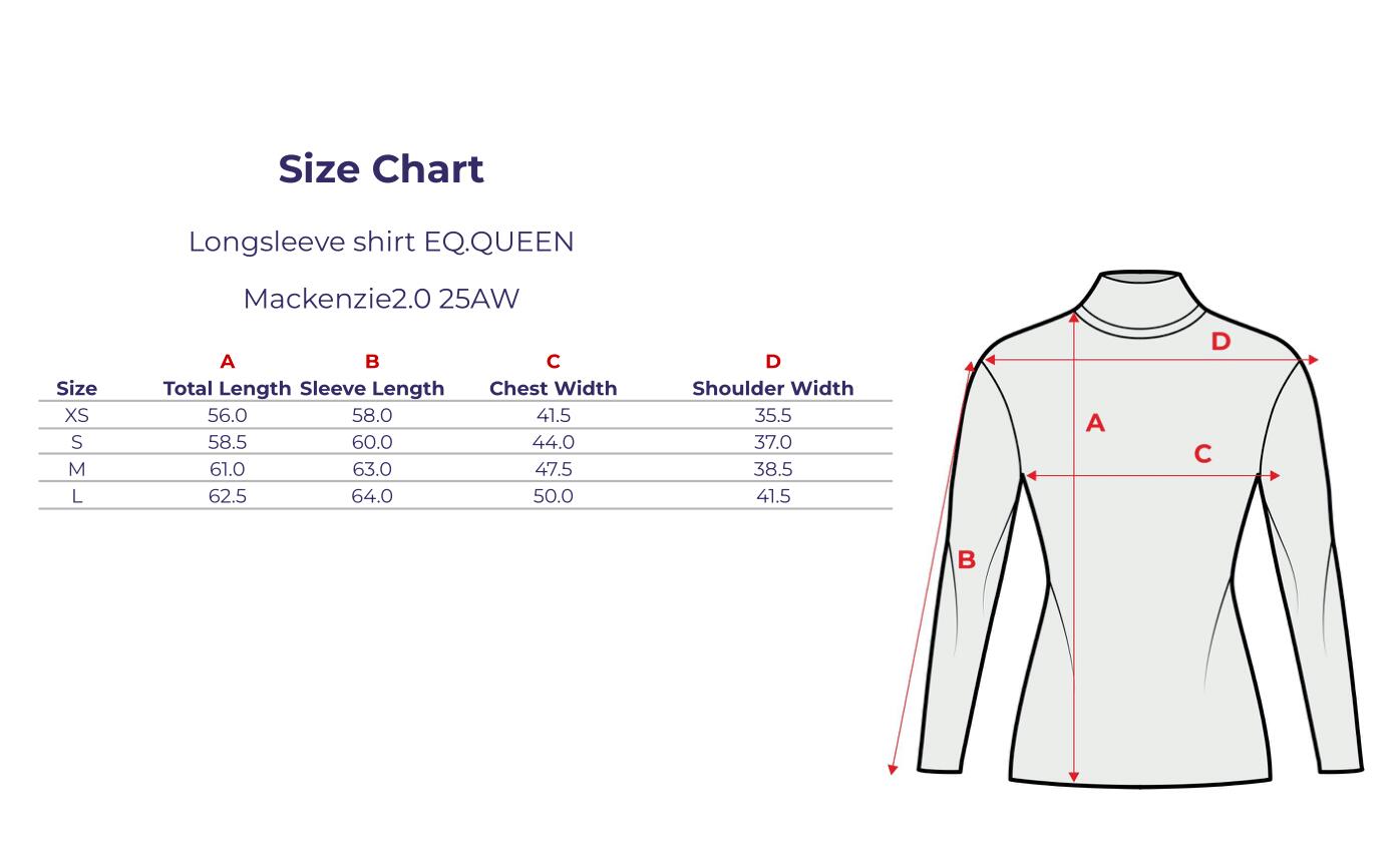 EQUESTRIAN QUEEN Mackenzie2.0 Dames Rijshirt 25AW Lange Mouwen 5/5