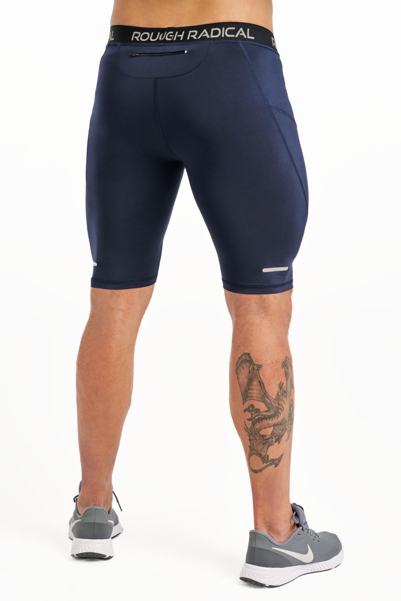 Męskie spodenki szybkoschnące do biegania Rough Radical Tight Shorts 2/3