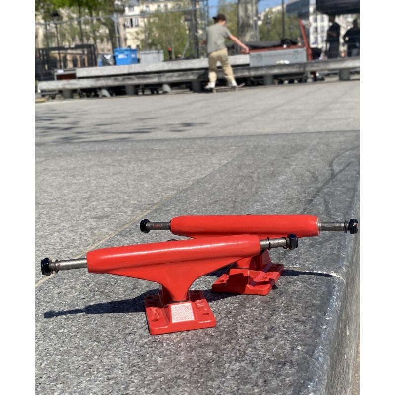 Trigger Broad High 5.5" Truck Full Red x2 5/5