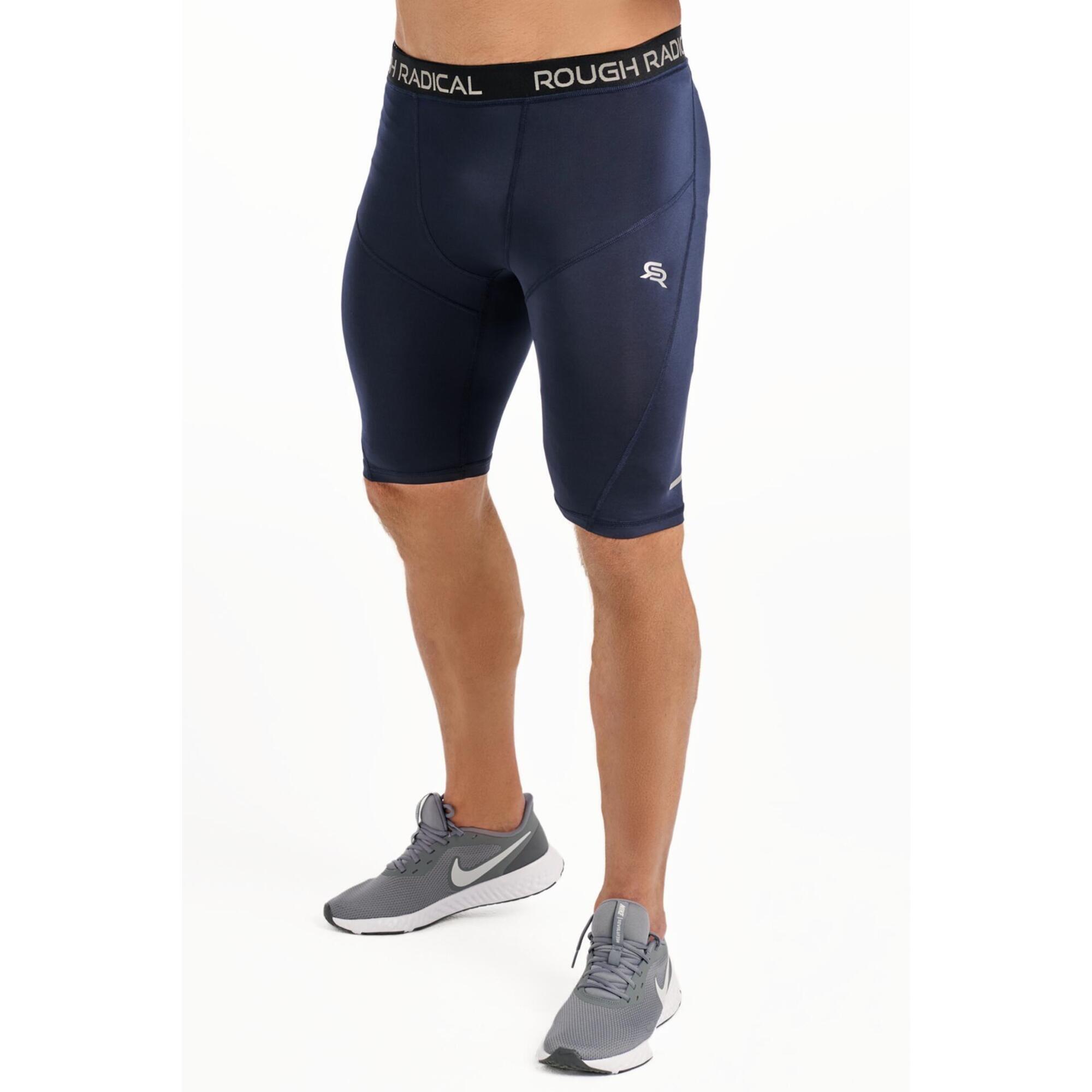 Męskie spodenki szybkoschnące do biegania Rough Radical Tight Shorts