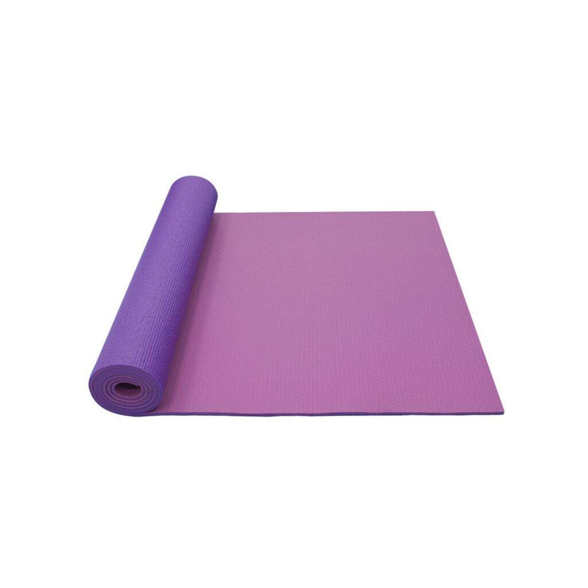 YATE Jóga podložka dvouvrstvá PVC 173x61x0,6 cm + popruh