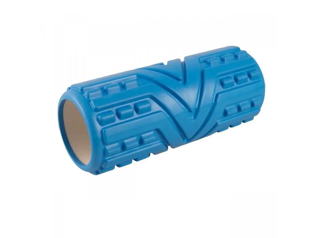 YATE Massage-Rolle 33x14 cm dichte Schaumstoff blau für myofasziales Massage 2/2