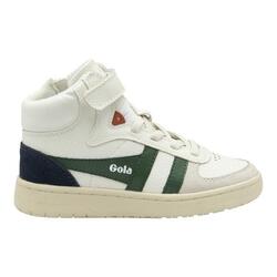 Baskets Garçon Baskets Gola CKA540 Blanc Vert Gola