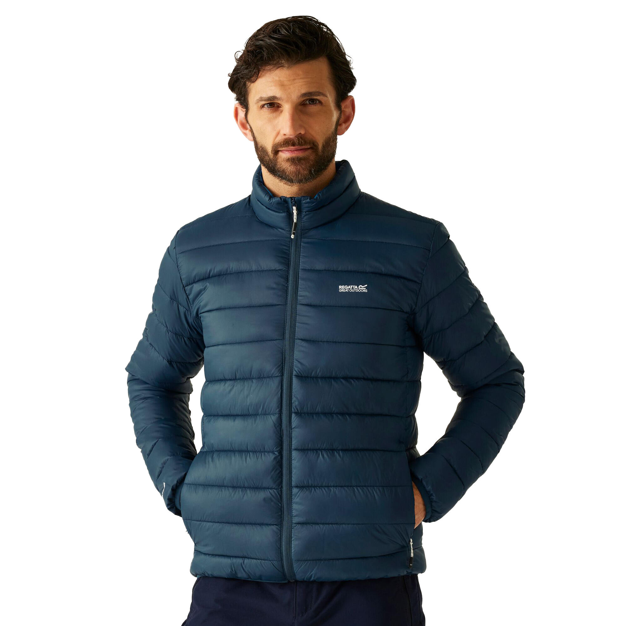 Veste Matelassée MARIZION Homme (Denim Sombre) 4/5