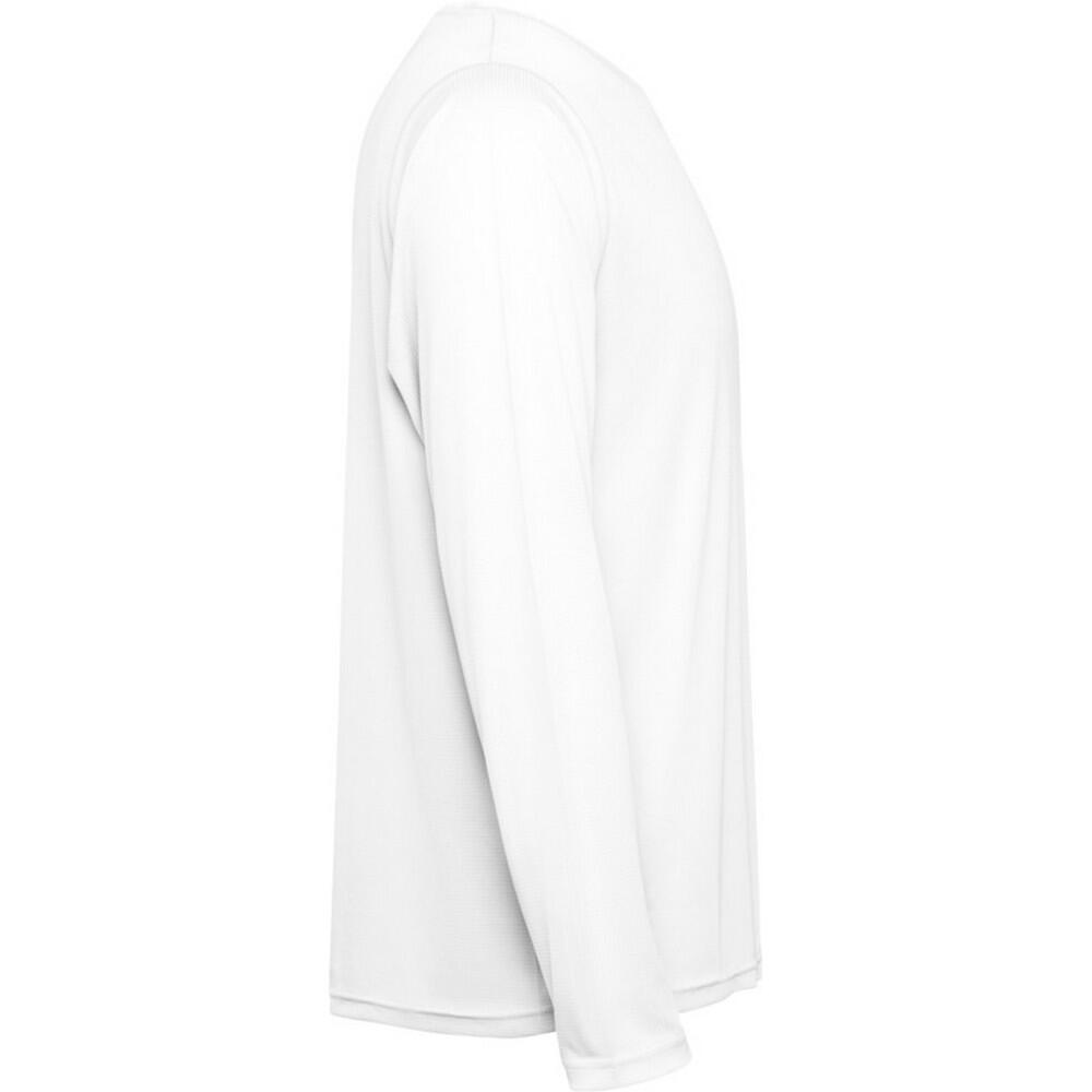Maglietta Manica Lunga Bambini Roly Estoril Bianco 4/4