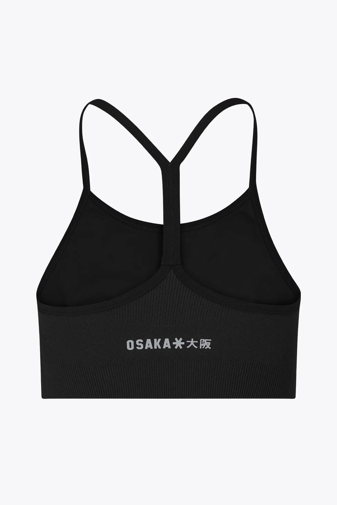 Osaka Femmes Seamless Strap Bra Zwart 3/3