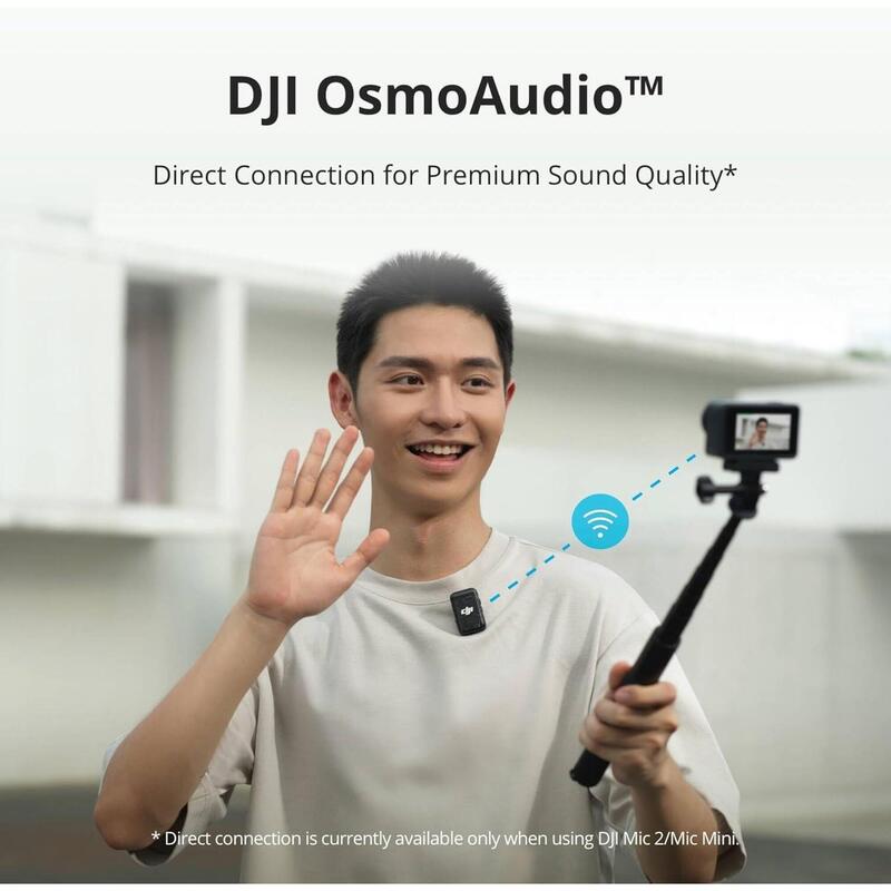 Cameră de acțiune DJI Osmo Action 4 4K/120fps rezistentă la apă 18m neagră