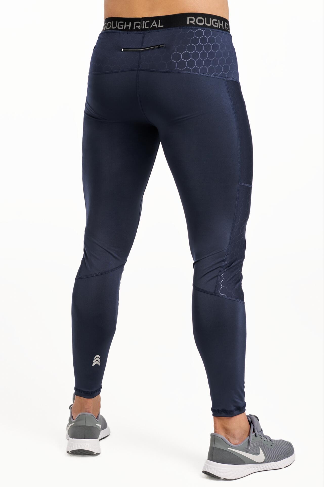 Rough Radical Stone Uomo Leggings da corsa lunghi con tasca 2/3