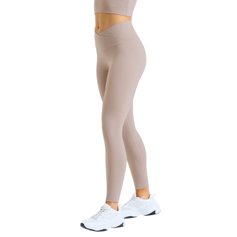 Womens/Ladies Leggings (Stone) 3/3