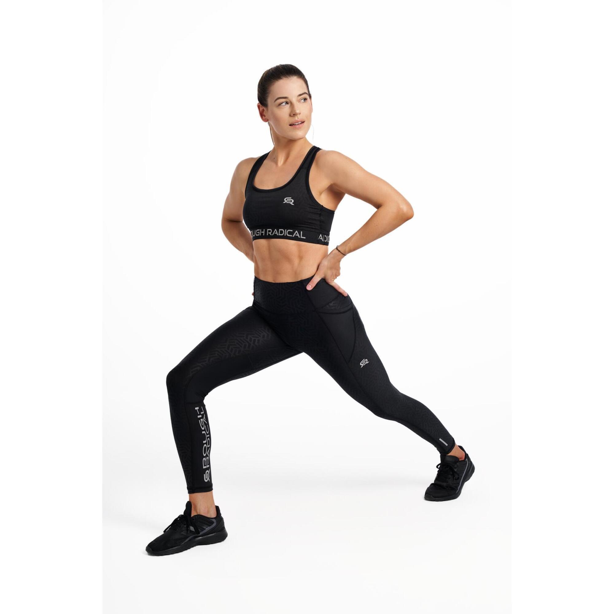 Legginsy fitness damskie Rough Radical Speed X 3/5