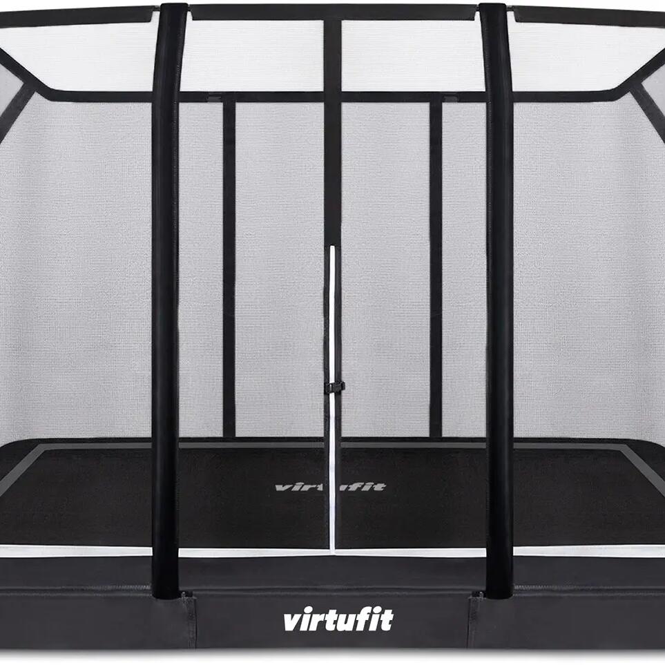 Premium Inground Trampoline with Safety Net - Rectangular - 213 x 305 cm