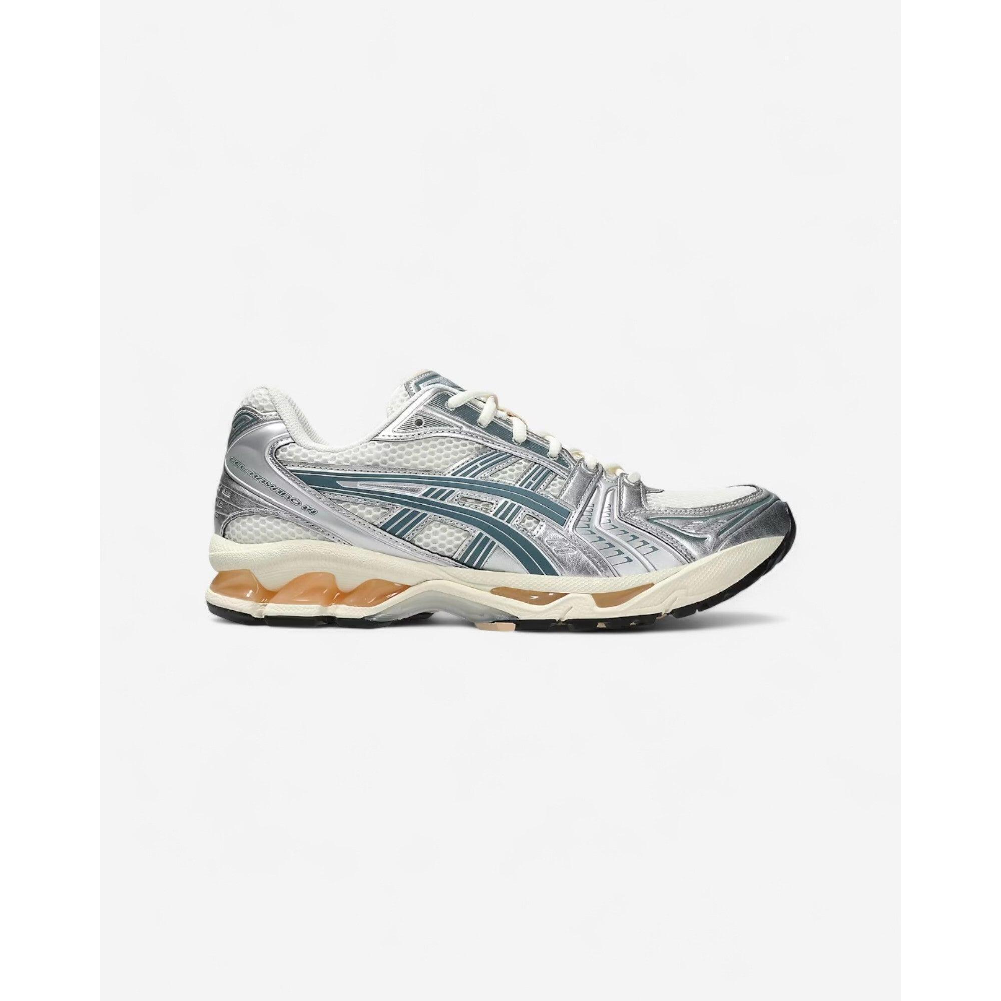 Asics - Asics Gel-kayano 14 Birch Pure Silver Teal Gold - Baskets - Gris - Decathlon