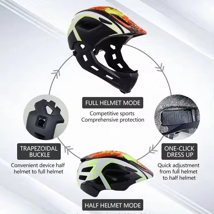 Shell Kinderschutzhelm mit Licht 3/4