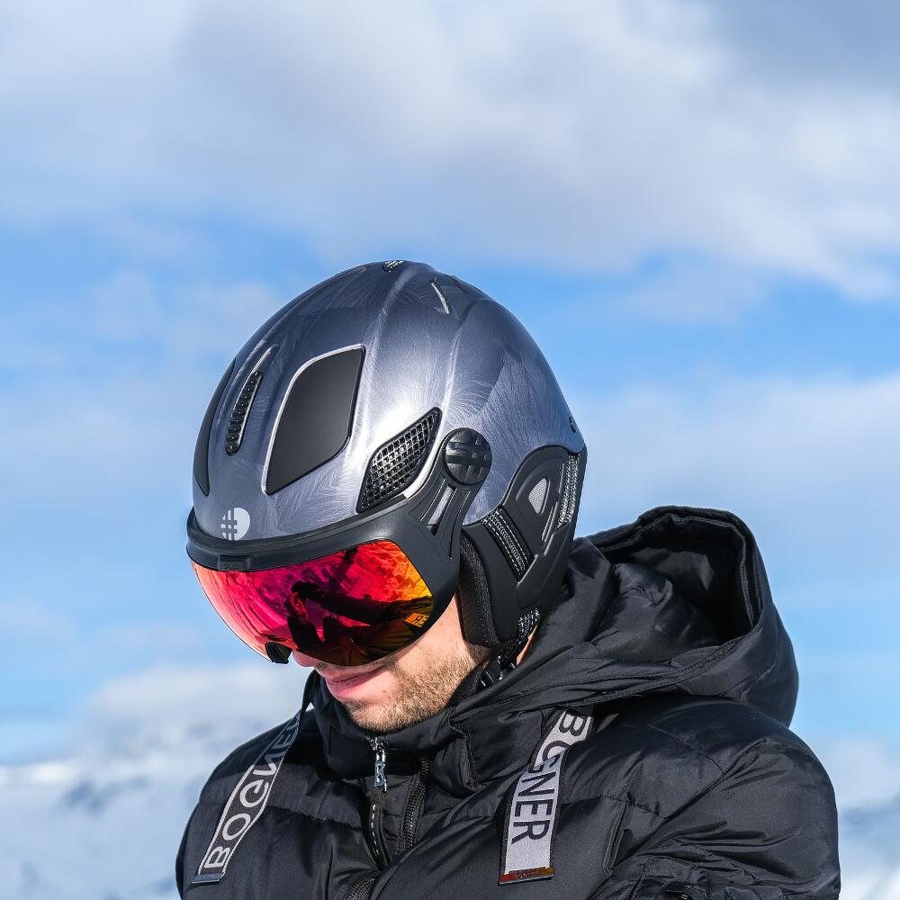 Casco LOUNA II FASHION SILVER SNOWFLAKE 4/5