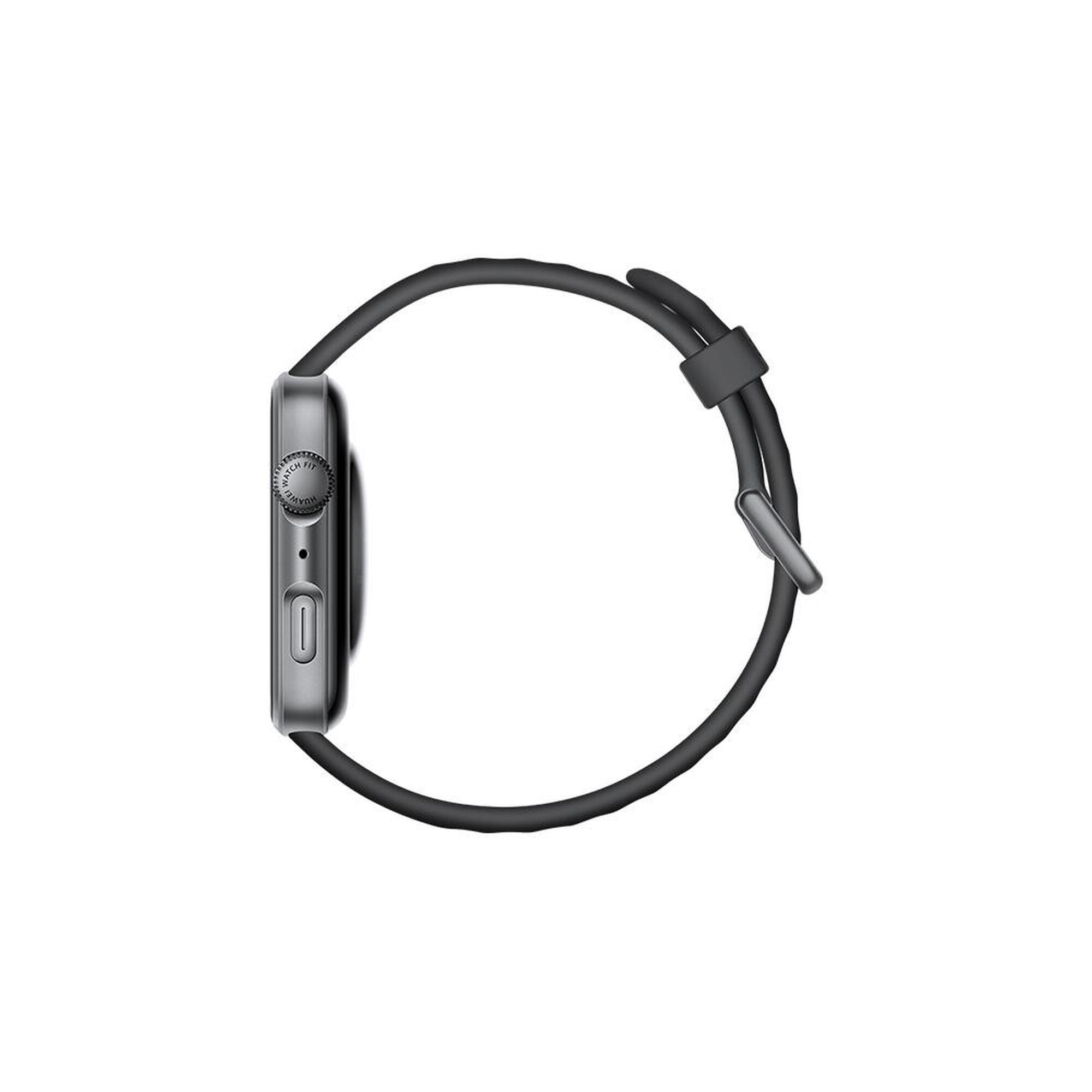 Smartwatch HUAWEI Watch Fit 4, Ecran AMOLED 1.82", Bluetooth, 5 ATM (Negru)