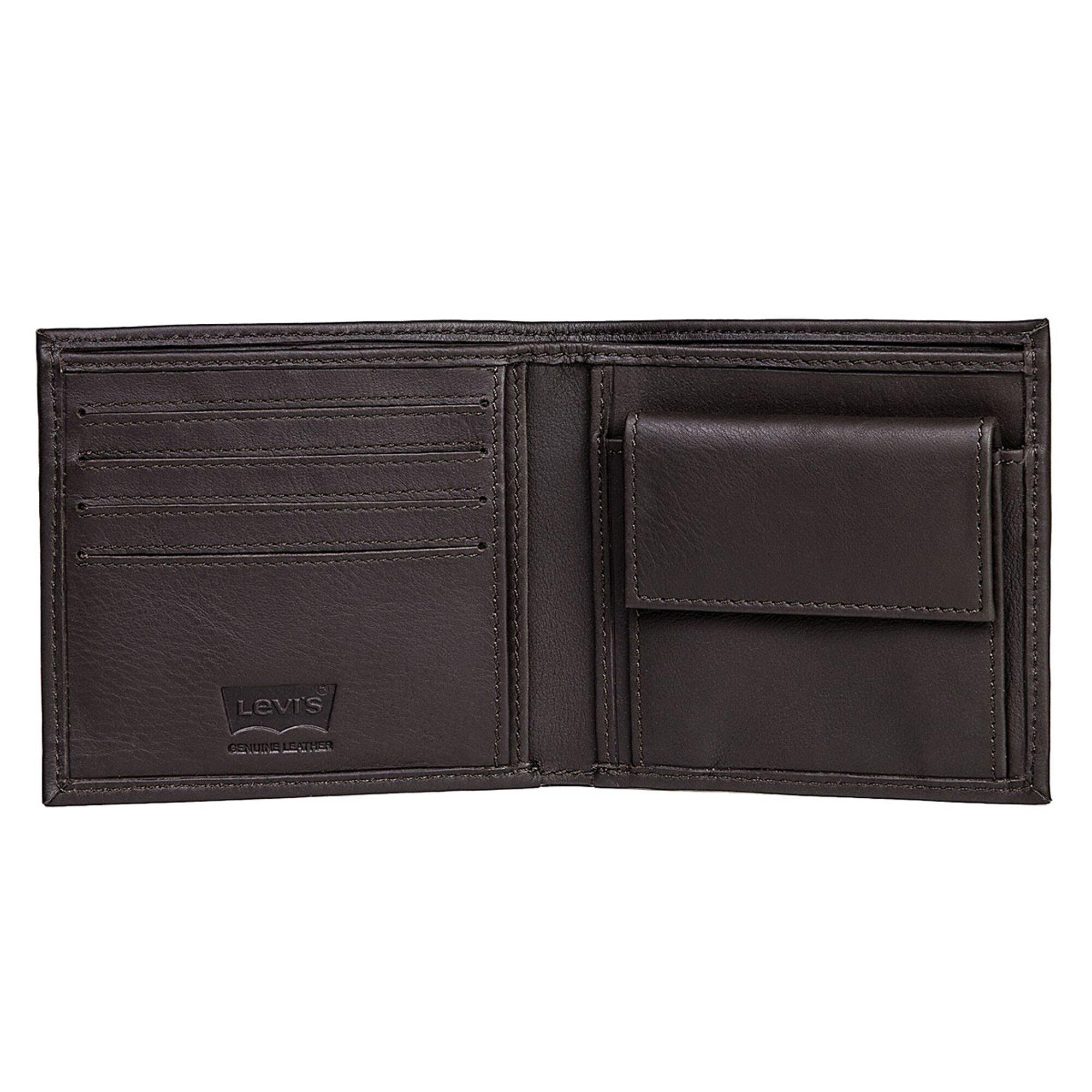 Porte-monnaie Unisexe-VINTAGE TWO HORSE BIFOLD COIN WALLET 3/3