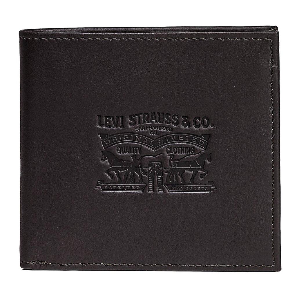 Purse Unisex-VINTAGE TWO HORSE BIFOLD COIN WALLET