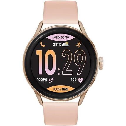 Montre connectée ICE SMART Two Round Rose Or Nude