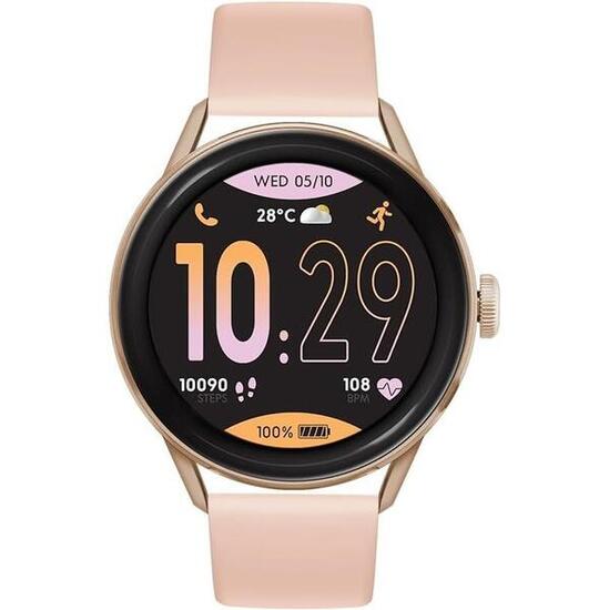 Montre connectée ICE SMART Two Round Rose Or Nude