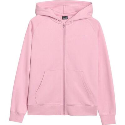 Dames f1763 hoodie met volledige rits (blauw)