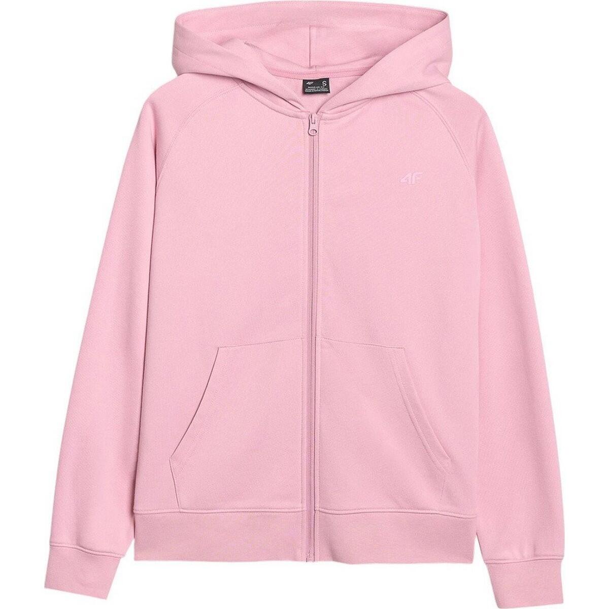 4f - Veste À Capuche F1763 Femme (rose) - Sweat-shirt - Rose - Decathlon