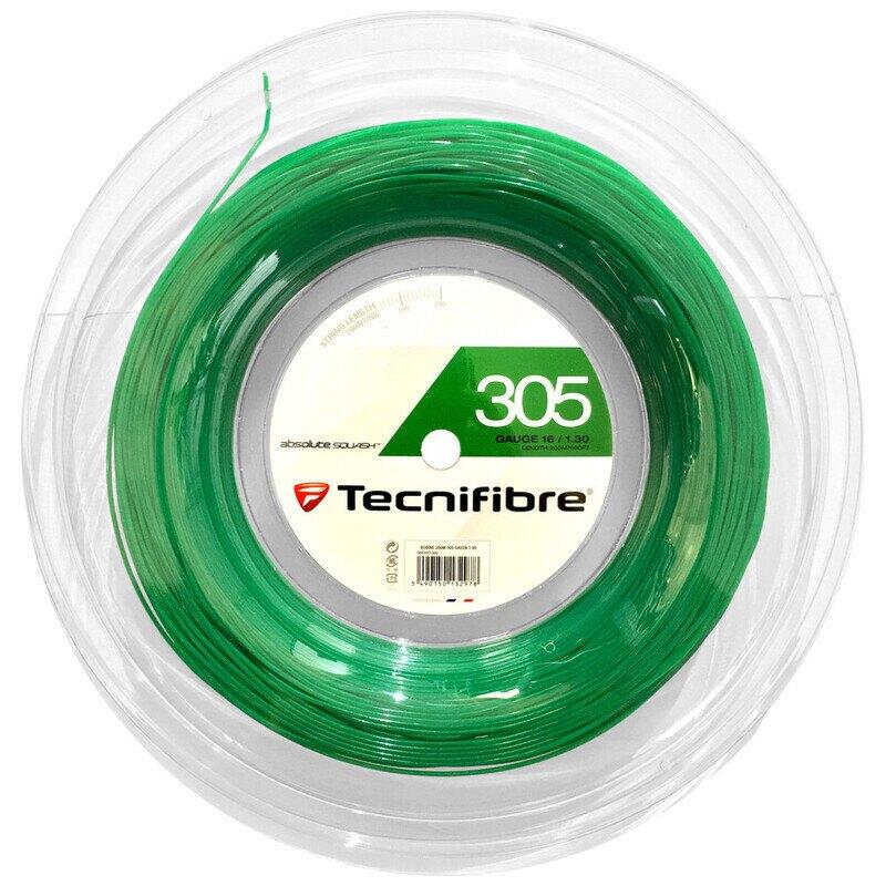 Tecnifibre - Cordage De Squash 305 Vert 200m Bobine 1,30mm - Cordage Raquette - Vert - Taille Unique - Decathlon