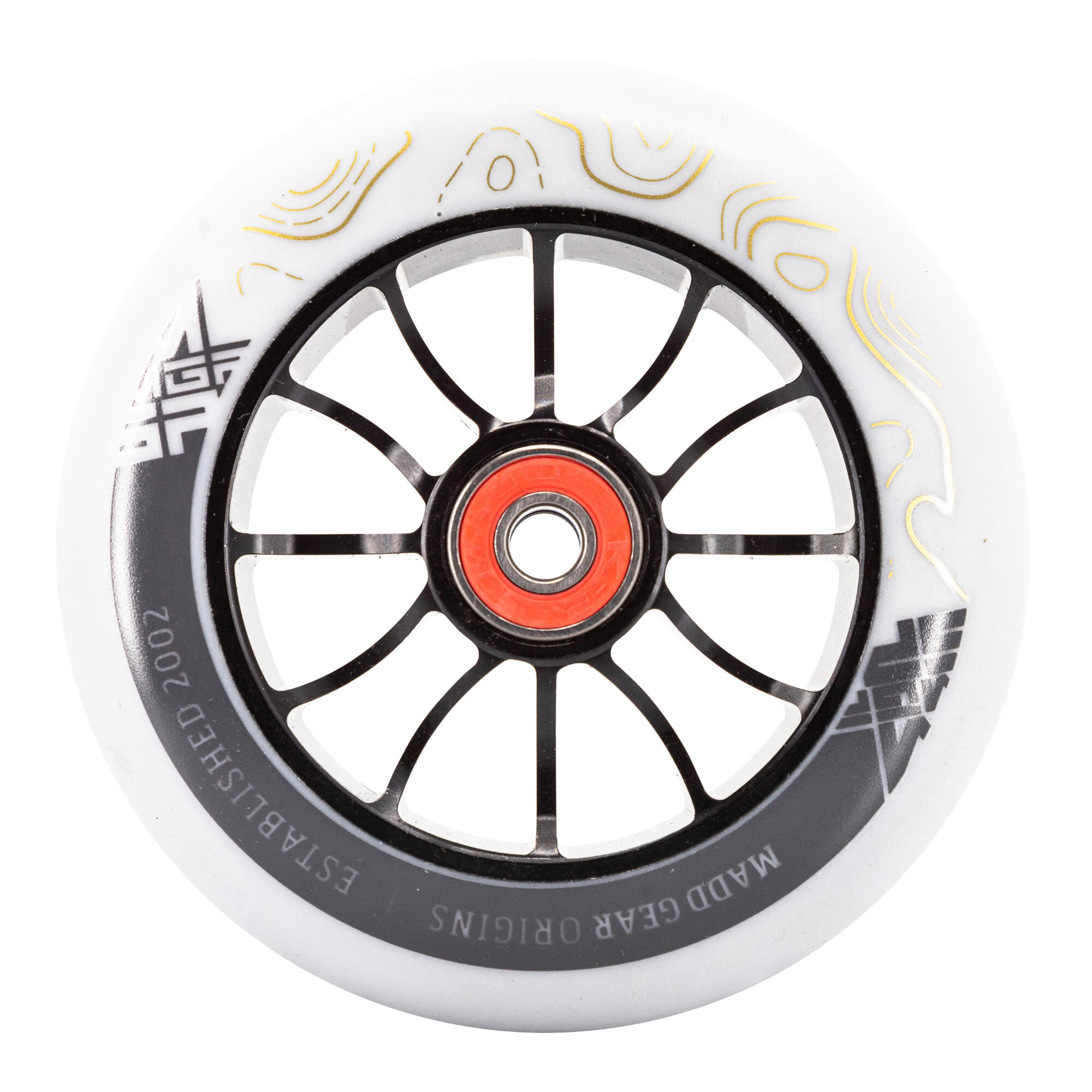 MADD GEAR PRO MGP MFX Force Wheel 110mm - Jeu de roues gris clair