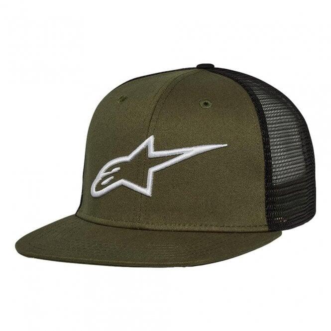 Alpinestars Corp Trucker Cap - Military / Black