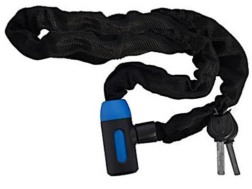 OXC cadenas à chaîne Chain 6 acier 900 x 6 mm noir/bleu 3 parties