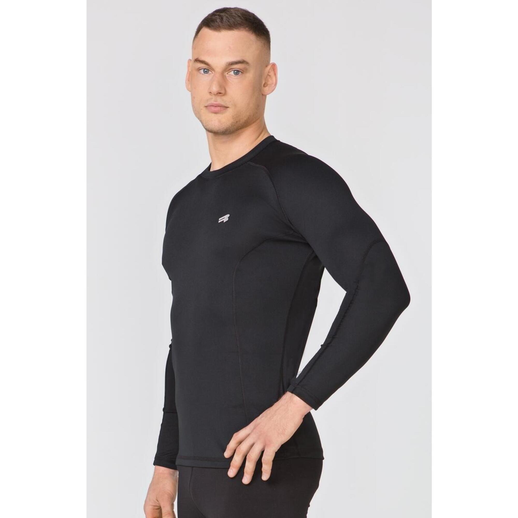 Koszulka termoaktywna z długim rękawem fitness męska Rough Radical Fury LS 2/4