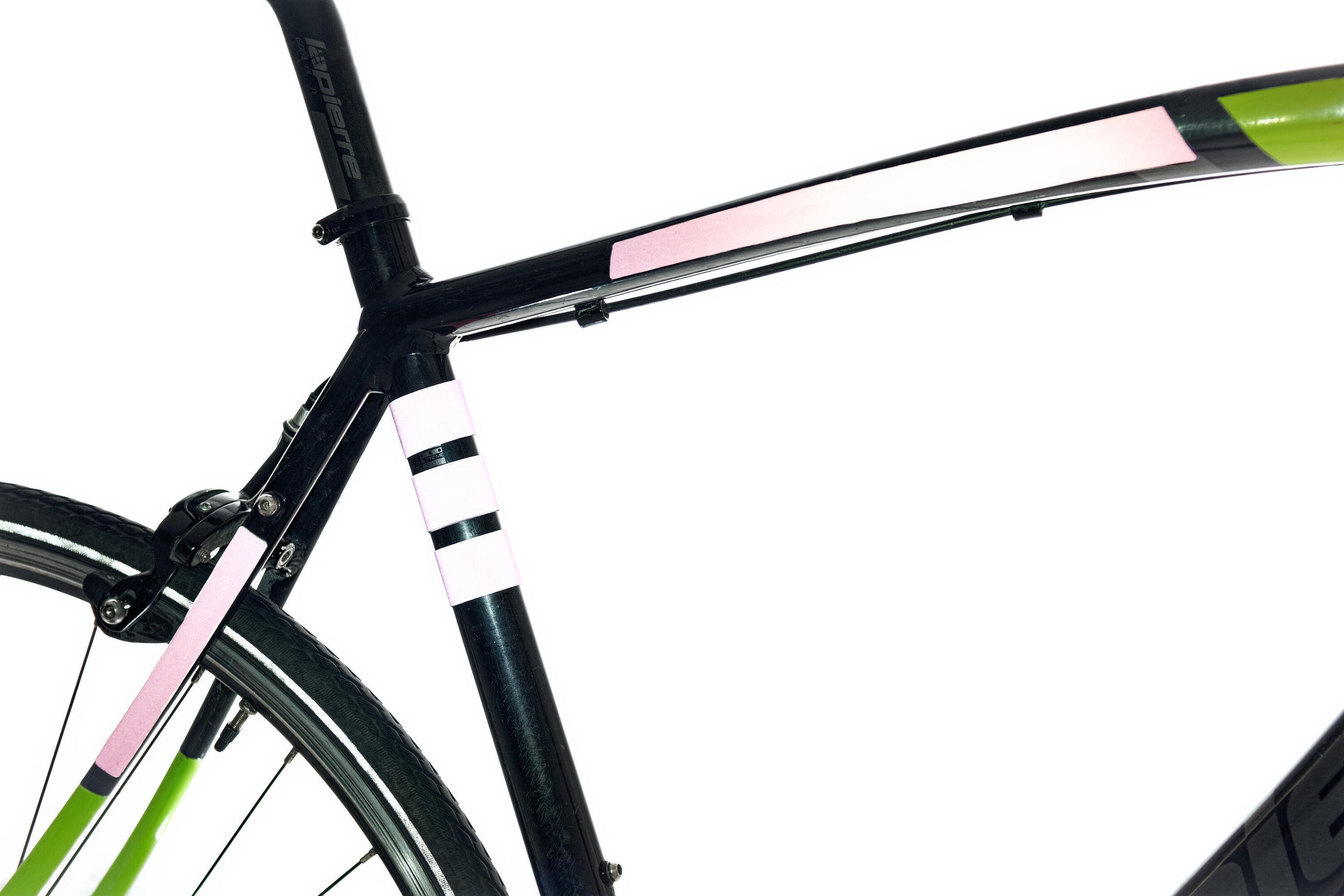 FRAME FLASH 2.0 | Reflectores para bicicleta alimentados por movimiento – Rosa 3/5