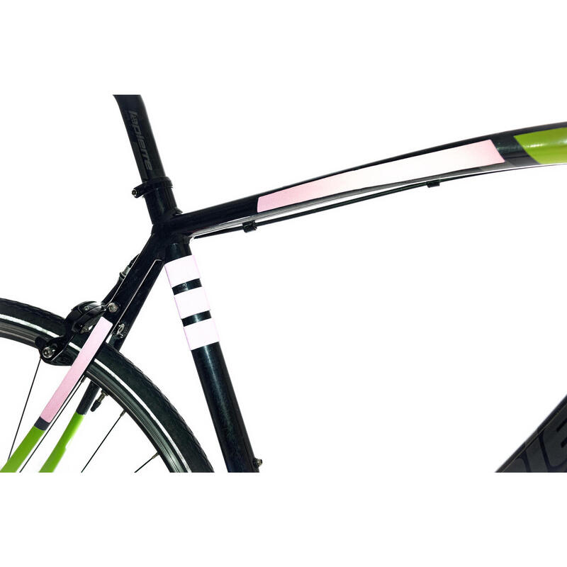 FRAME FLASH 2.0 | Reflectoare pentru bicicletă alimentate prin mișcare – Roz