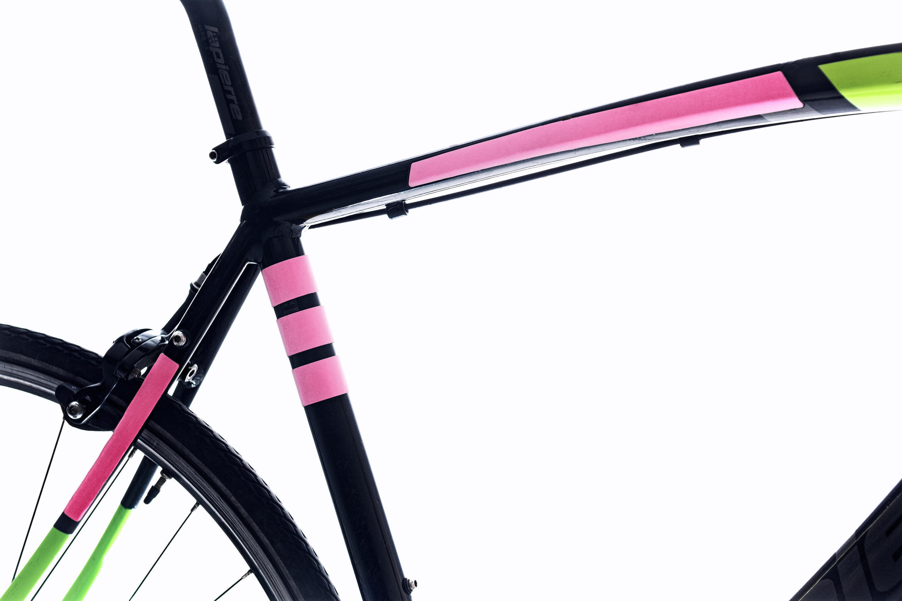 FRAME FLASH 2.0 | Reflectores para bicicleta alimentados por movimiento – Rosa 2/5