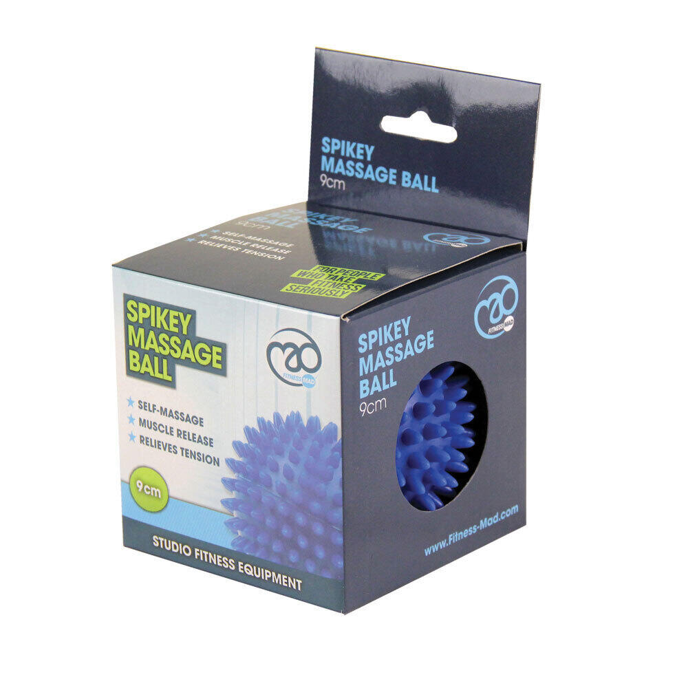 Spiked Massage Ball (Blue) 9cm 3/3