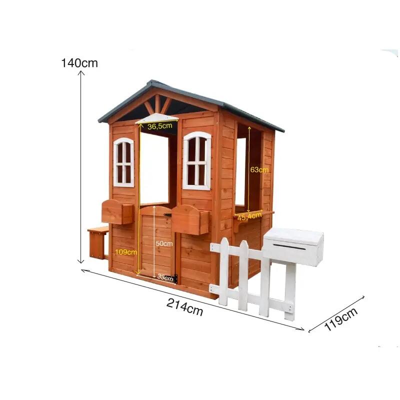 Maison en bois pour enfants du Brooklyn FSC 7/7