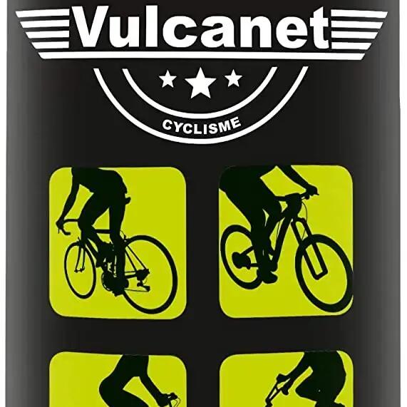 Jar of 80 multipurpose bicycle wipes with brush pen Vulcanet