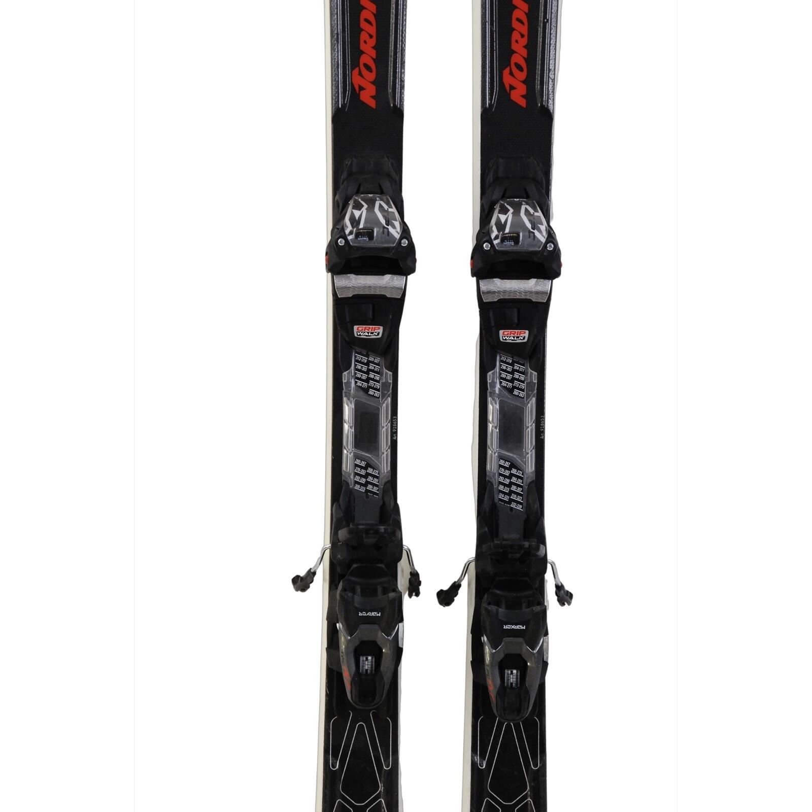 RECONDITIONNE - Ski Nordica Gt 74 Ca R + Fixations 3/4