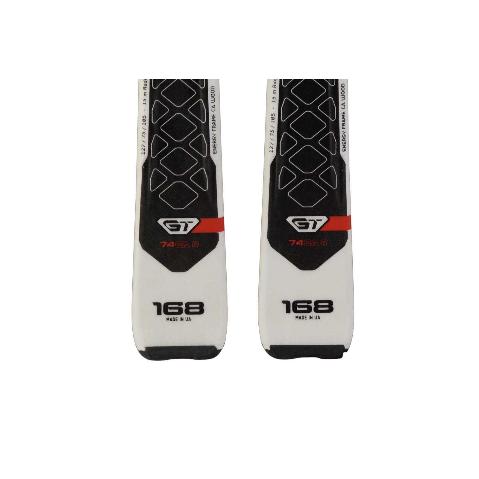 RECONDITIONNE - Ski Nordica Gt 74 Ca R + Fixations 4/4