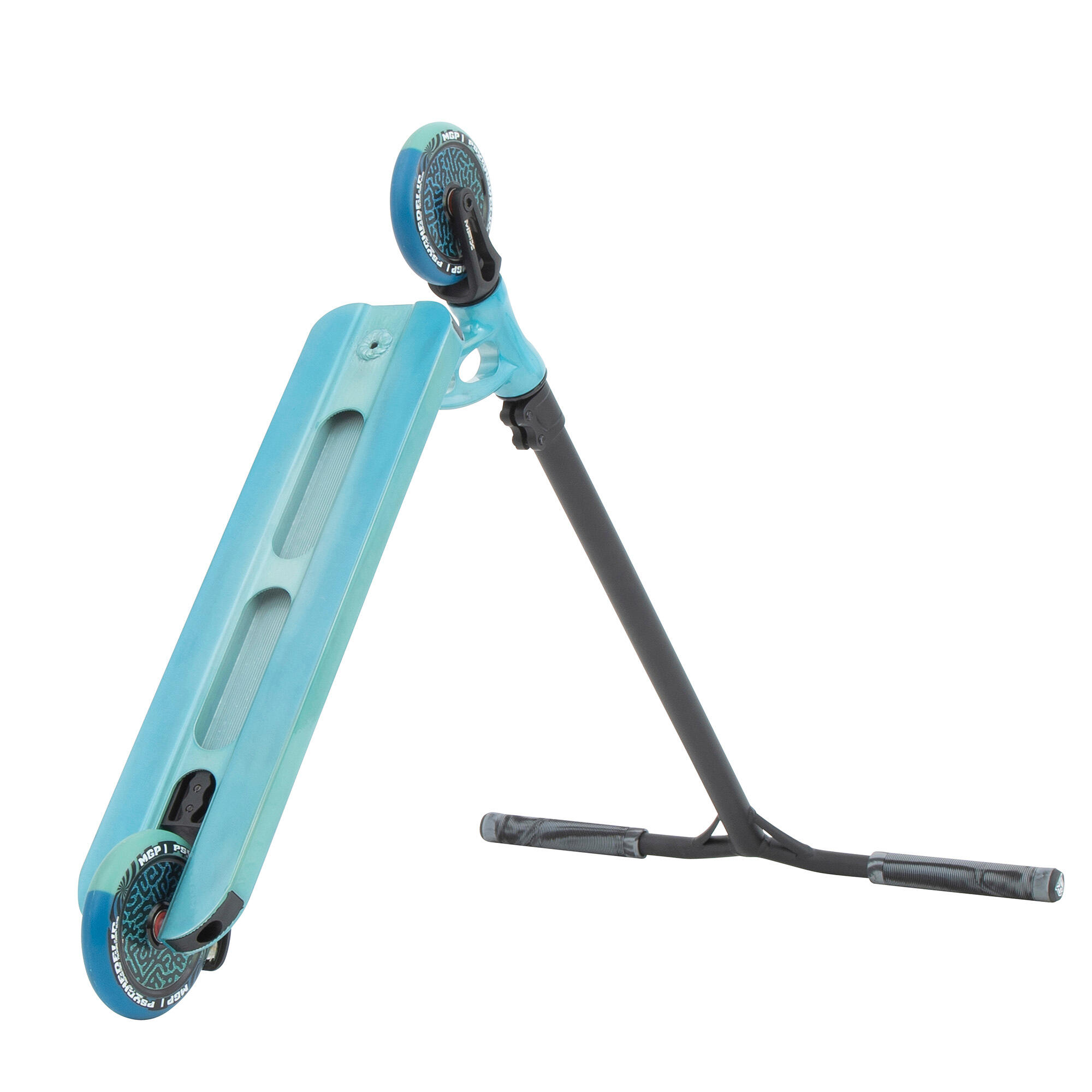 Trottinette Freestyle Stunt MGP Madd Gear MGO Team turquese 5/5