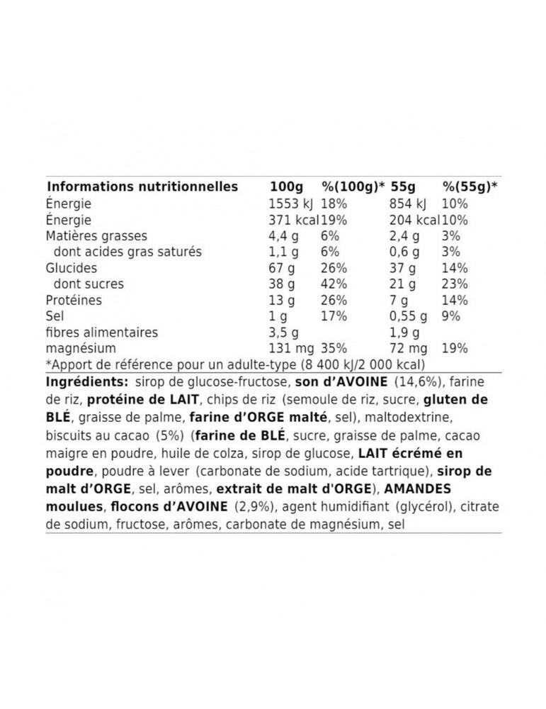 Barritas nutricionales PowerBar Energize Advanced (x15) 3/3