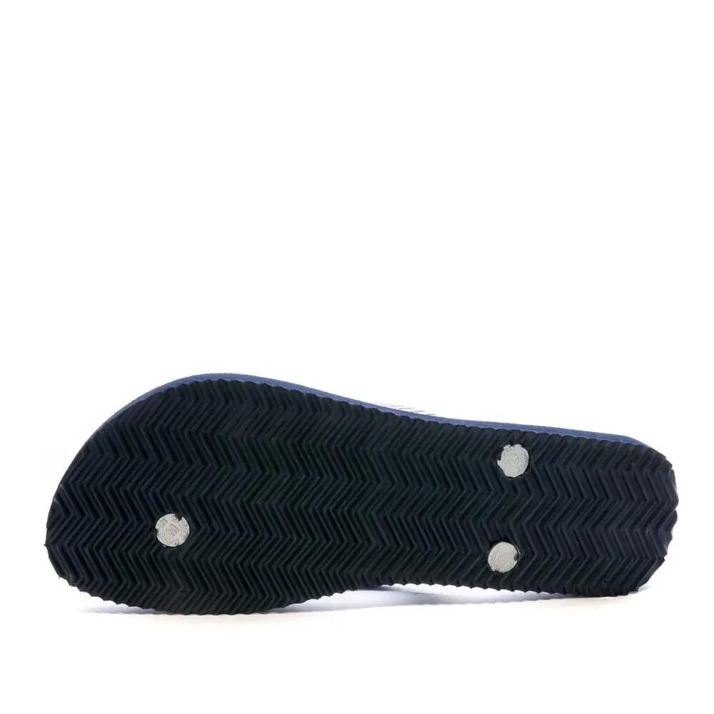 superdry Chinelos Code Essential em borracha - Deep Navy/Metallic Silver 2/7