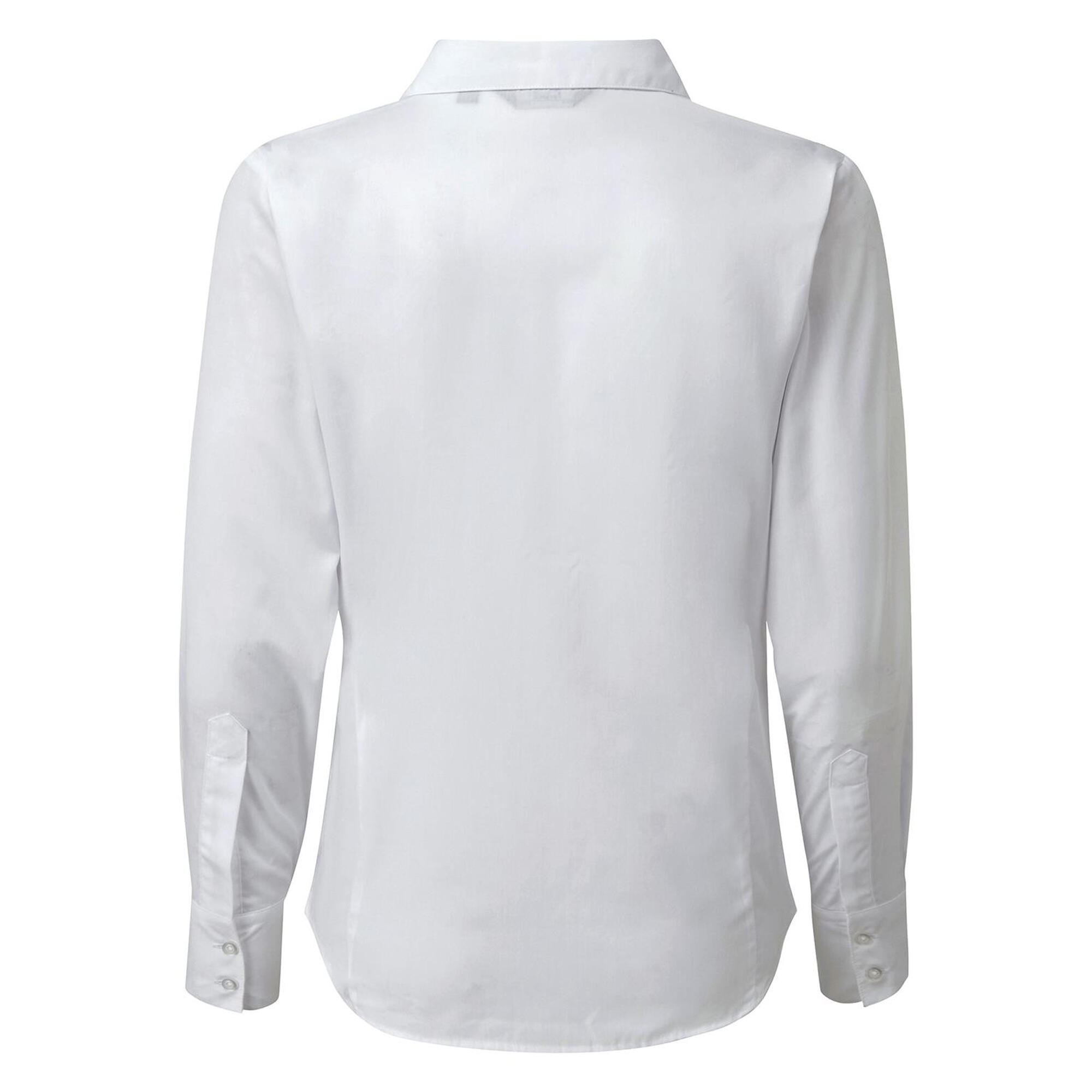 Camicetta Manica Lunga Donna Premier Bianco 2/5