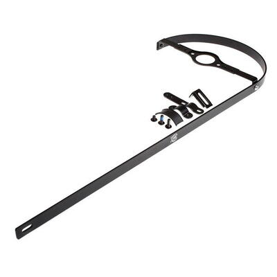 Slimline kettingkast - mat zwart