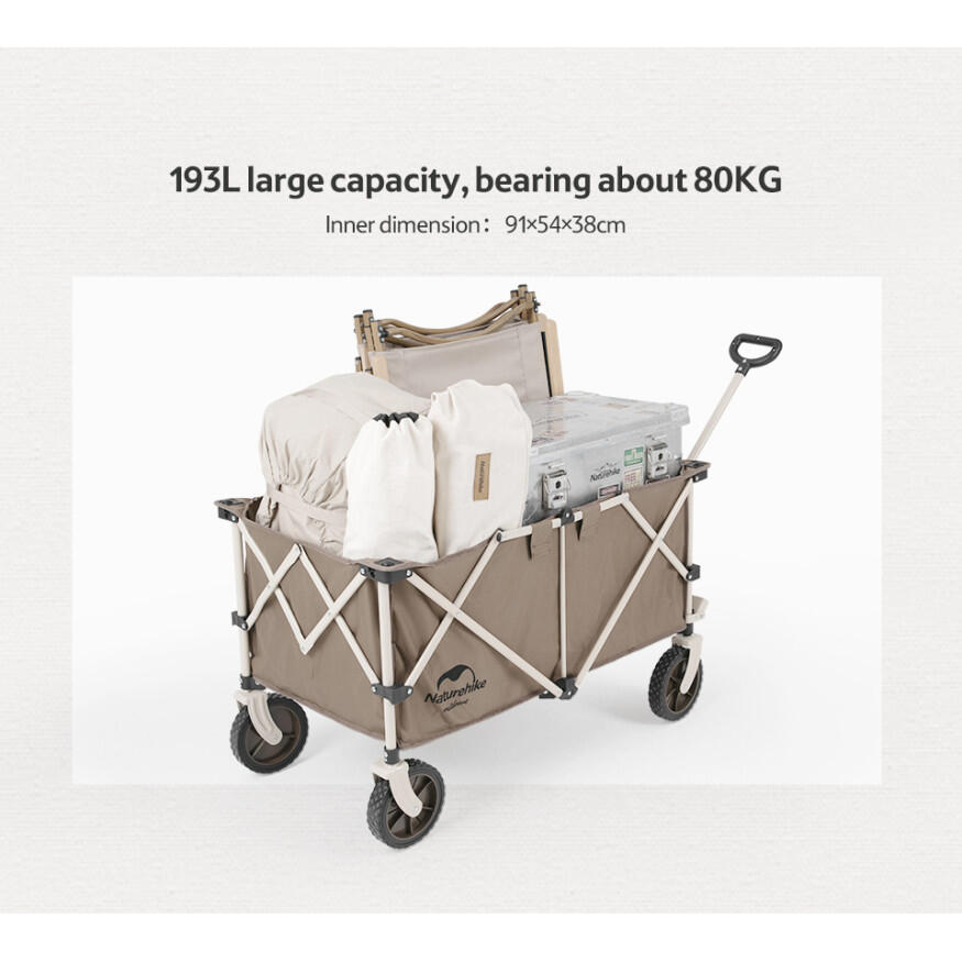 Naturehike Faltbarer Campingwagen - Fassungsvermögen 193 l 4/7