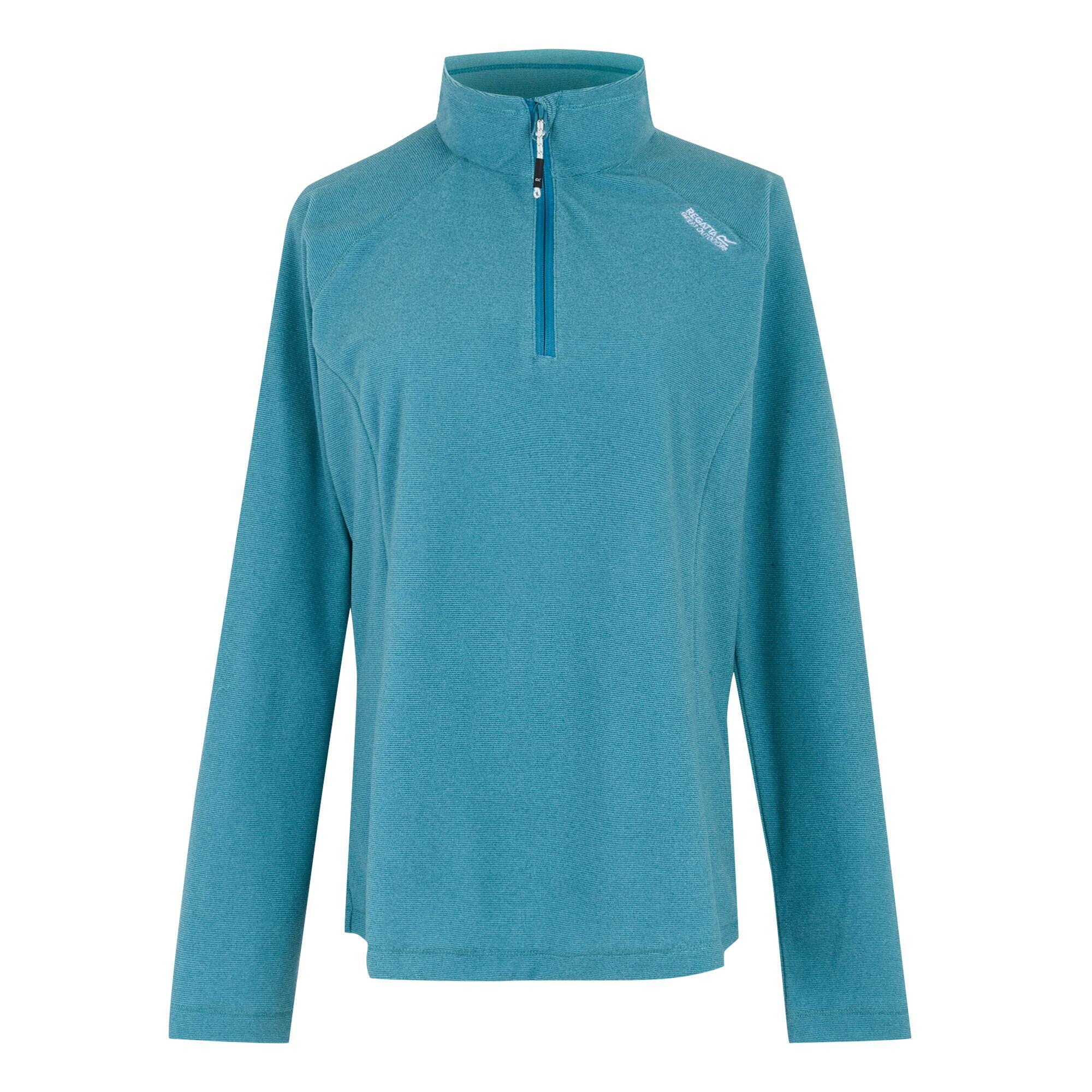 REGATTA Great Outdoors Womens/Ladies Montes Half Zip Fleece Top (Storm Blue)