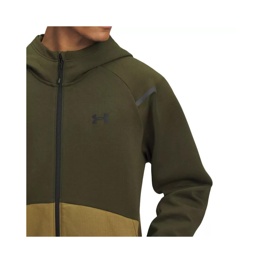 Sweatshirt à capuche Under Armour UNSTOPPABLE FLEECE FULL-ZIP 3/4