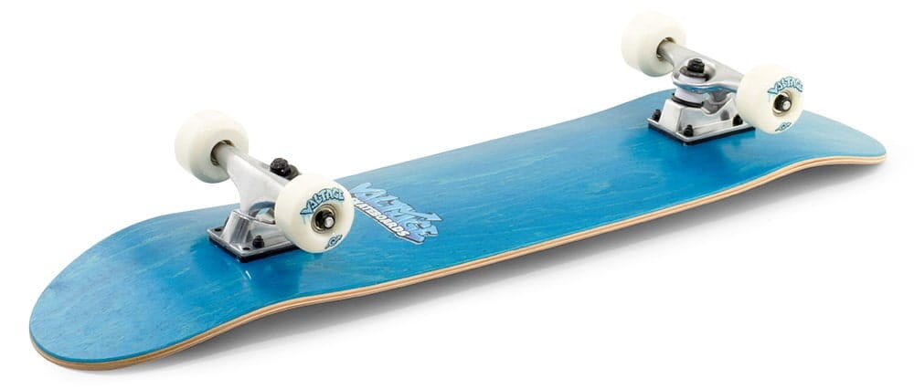 Voltage Graffiti Logo Blue Skateboard 2/3