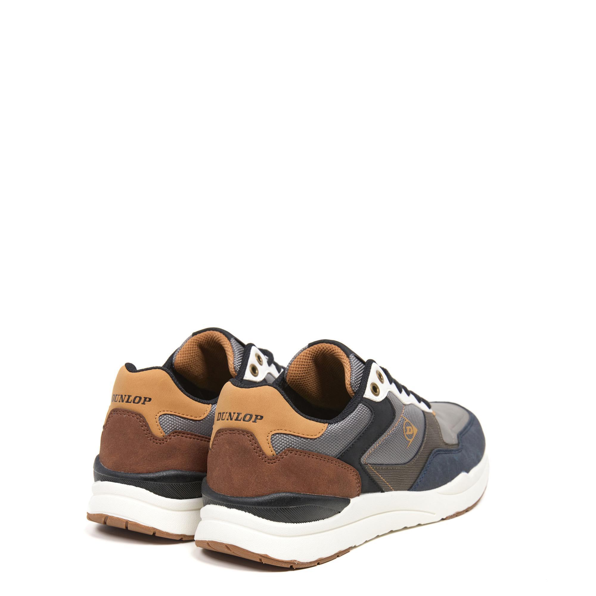 Zapatillas Dunlop Hombre 36079 Multicolor con Cordones 3/5